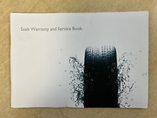 Saab 2009 Empty Service Book