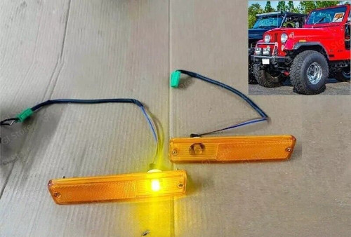 Amber side turn signal marker - side,