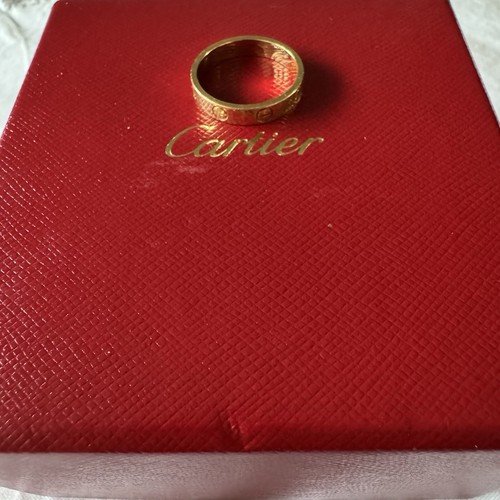 Authentic cartier love ring - cartier,