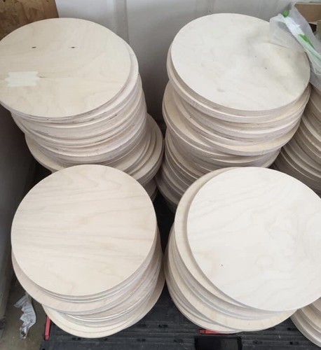 Wooden circles diameter - 3,