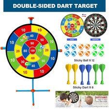 2X DART BOARD 30" DOUBLE SIDED