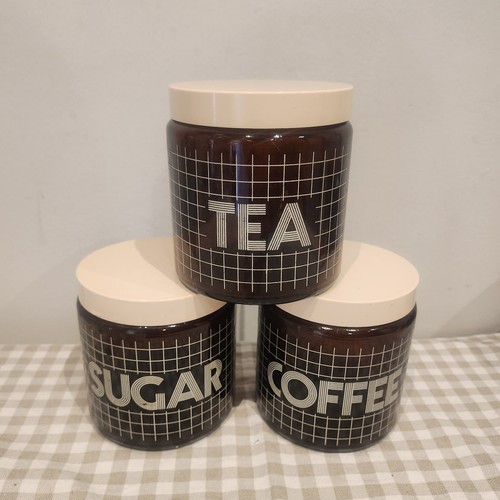 Vintage glass tea coffee - glass, tea/coffee/sugar
