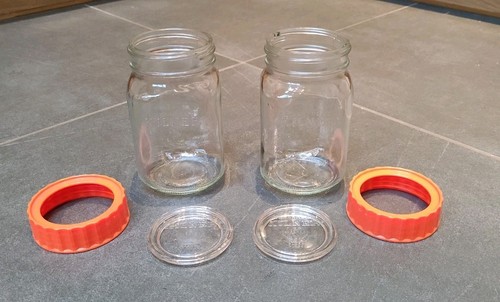 Pair vintage ravenhead kilner - pair,