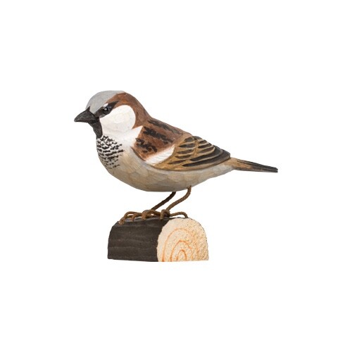 Wildlife garden carved wood - wildlife,