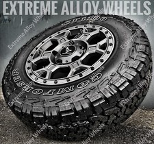 16" Gunmetal AT2 Alloy Wheels Fits Nissan Primastar 5x118 + All Terrain Tyres