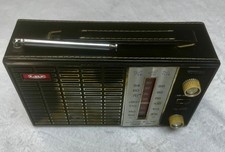 Vintage Lafayette Guardian 300 am- vhf- fm Radio portable works