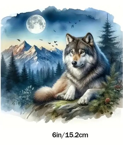 Wolf vinyl sticker fantasy - vinyl,