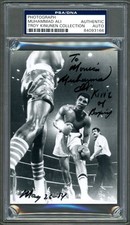 Muhammad Ali SIGNED Boxing