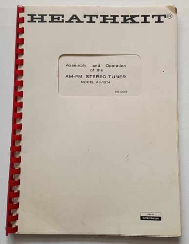 1974 heathkit 1214 amfm - 1974, aj-1214