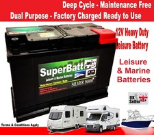 12V 130AH 130 AH SB HL500 Leisure Battery DEEP CYCLE Motorhome Caravan Campervan