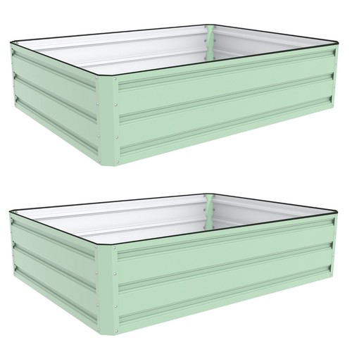 Garden metal raised vegetable - metal,