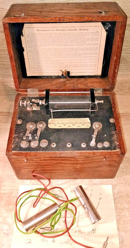 Antique portable faradic - antique,