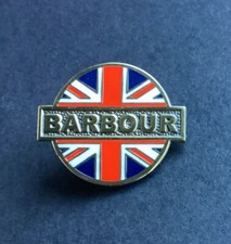 NEW BARBOUR  PIN BADGE UNION