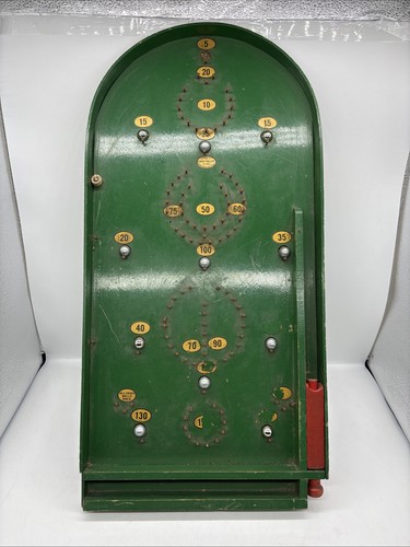 Vintage bagatelle pinball game - bagatelle,