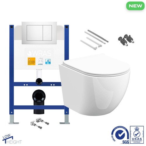 Rimless wall hung - rimless, &