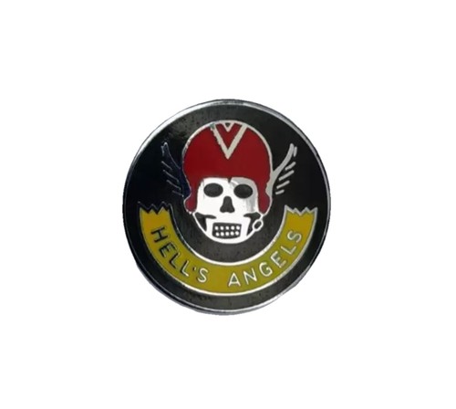 Angels biker badge pin hog - biker,