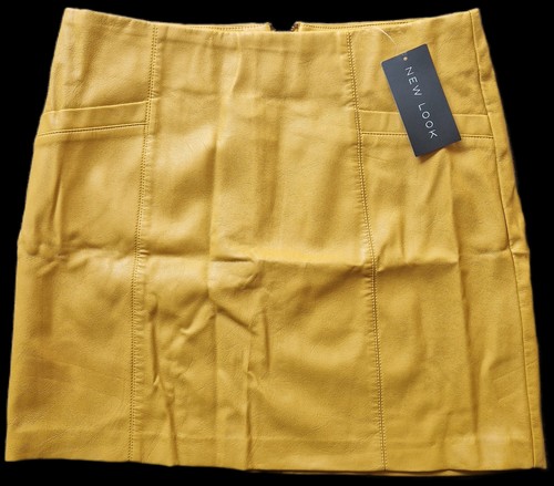 Bnwt next mustard faux - bnwt, leather