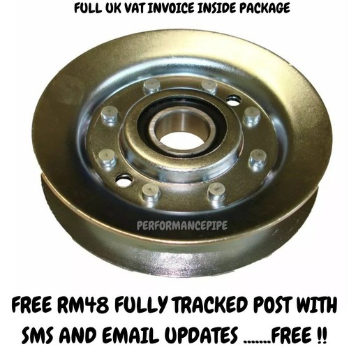 Ride idler belt pulley - on,