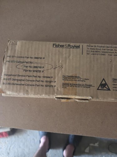 Fisher paykel 880733p p42 - fisher,