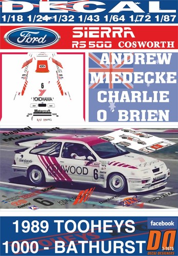 Decal ford sierra - ford, 500