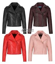Ladies Biker Leather Jacket