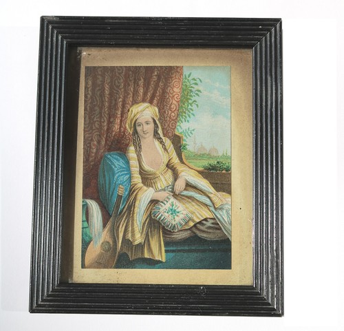 Charming antique polychrome - antique,