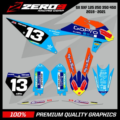 Custom graphics kit ktm sx - mx, kit: