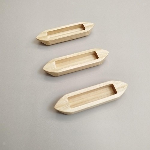 Wooden boat wood - 3x, model