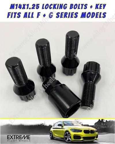Black alloy wheel locking - alloy,