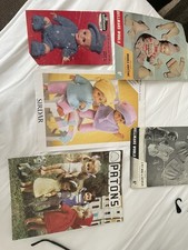 Dolls Clothes Knitting Patterns, Vintage And Modern X 5