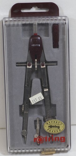 Vintage rotring compass set - vintage,