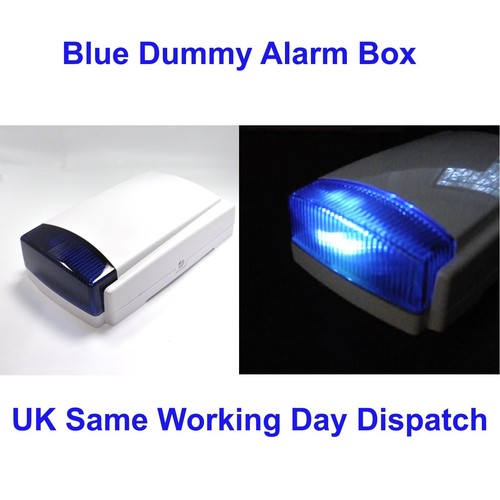 Dummy alarm box blue long - alarm,