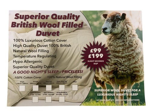 Wool duvet single - duvet,