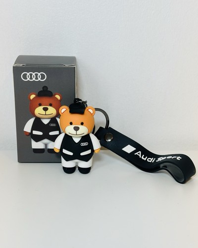 Audi sport bear keyring - audi,