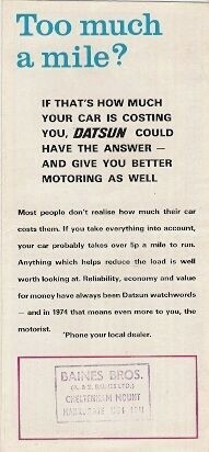 Datsun cherry sunny violet - cherry,, &