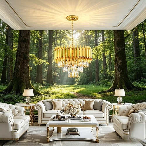 Luxury crystal pendant light - crystal,