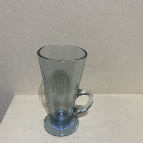 Tesco glass latte mug smoke - tesco,