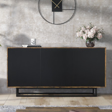 Loft Retro | Industrial Sideboard | Vintage Oak | 160cm TV Unit Cabinet Cupboard