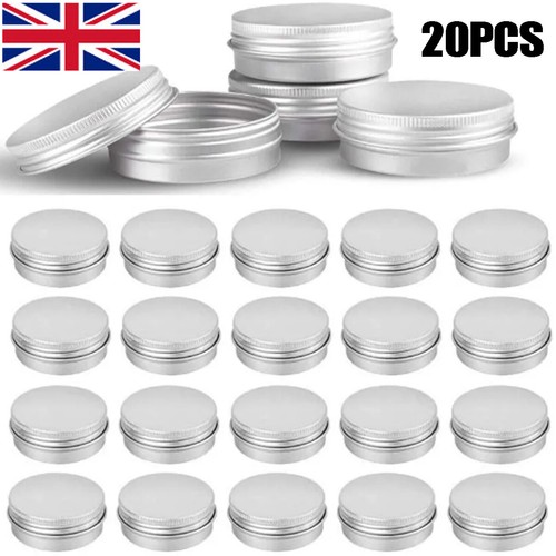 5ml 50ml metal storage tin - metal,
