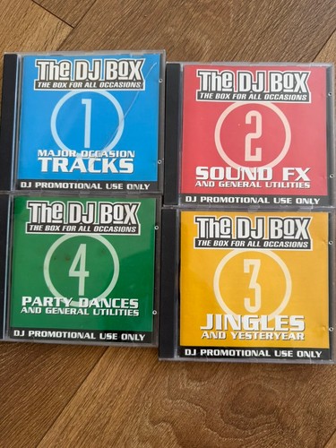 The box 4cd s - dj, 4cd's