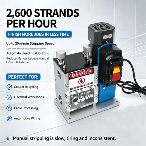 Electric wire stripping - electric,