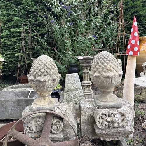 Pair composition stone - of,