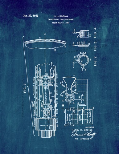 Cathode ray tube electrode - tube,