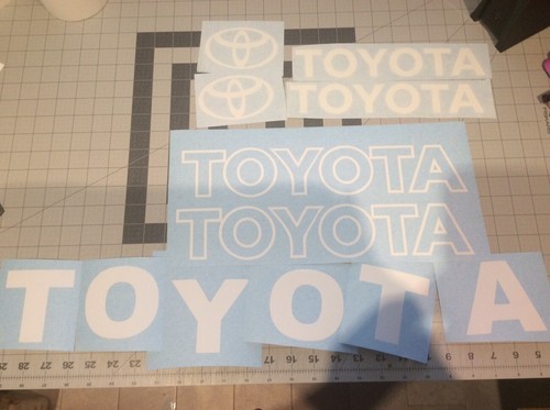 Toyota forklift decal - toyota,