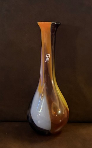 Vintage mdina malta glass - vintage, vase
