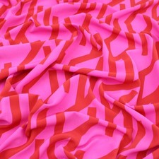 Mandy Abstract Red Chains