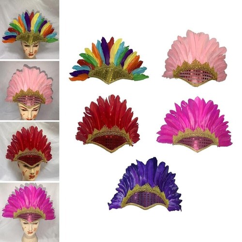 Feather headdress headpiece - feather,