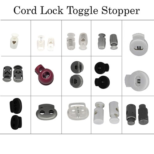 Plastic cord lock spring - cord,