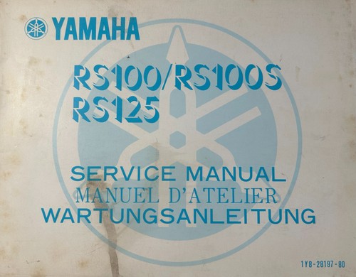 Yamaha rs100 rs125 genuine - rs100/s,
