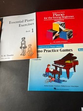 3 Piano Music Books, Essential